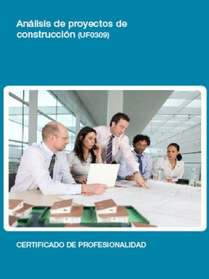 cover image of UF0309--Análisis de proyectos de construcción